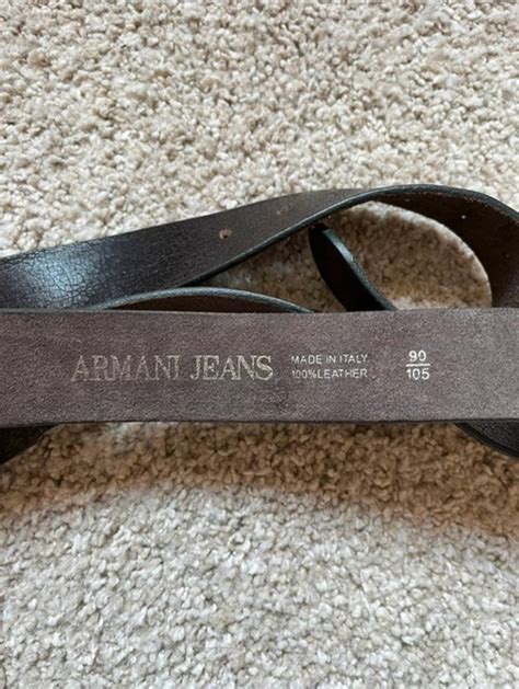 vintage armani belt.